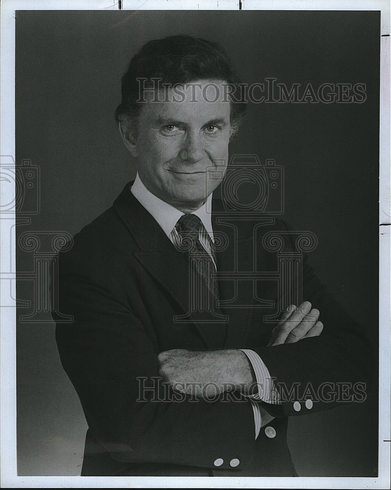 1983 Press Photo Actor Cliff Robertson - Historic Images