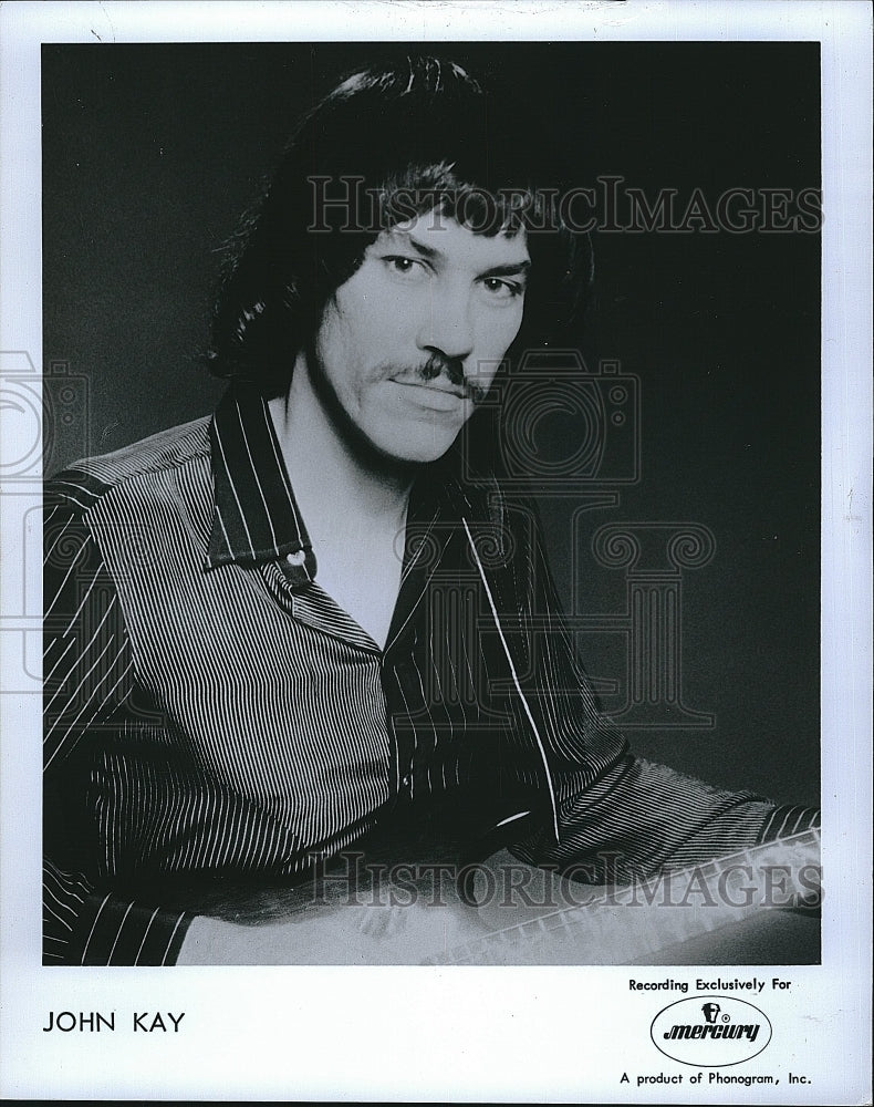 1978 Press Photo Musician John Kay - Historic Images