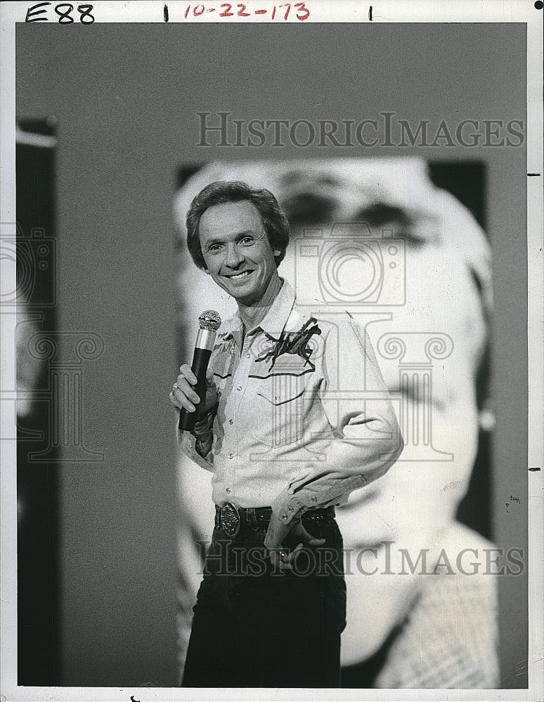 1982 Press Photo Mel Tillis &quot;Country Comes Home&quot; - Historic Images