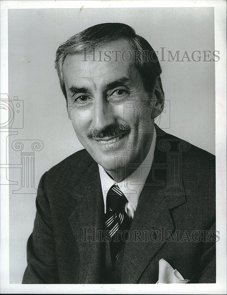 1984 Press Photo CBS  news correspondent, Robert Trout - Historic Images
