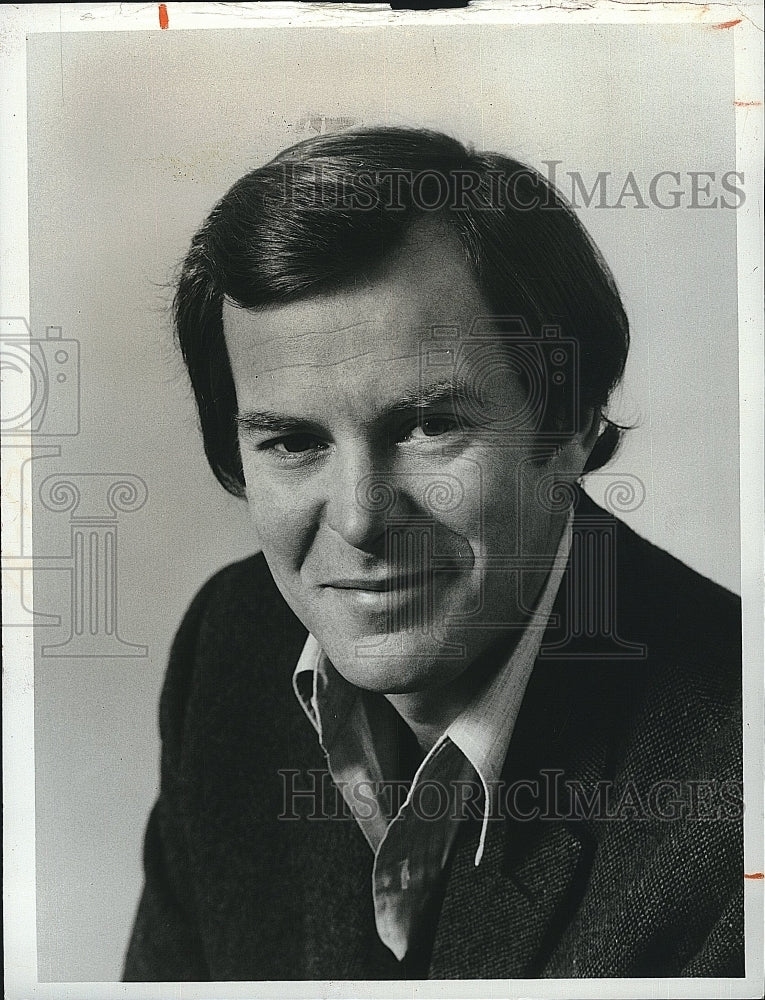 1974 Press Photo Peter Jennings American TV Anchor AM American TV Show - Historic Images