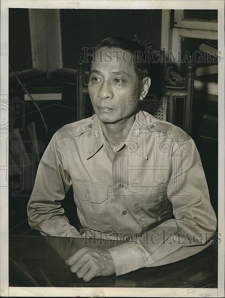 1946 Press Photo Manuel Roxas, President, Philippines - Historic Images