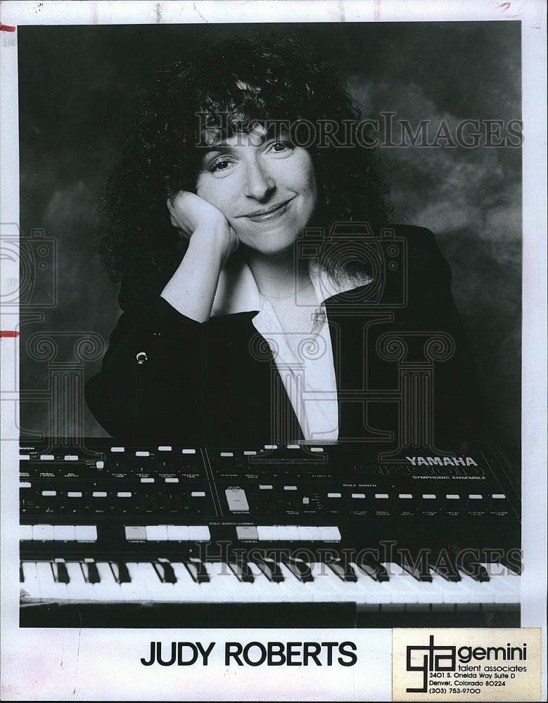 1984 Press Photo Jazz Musician Judy Roberts - Historic Images