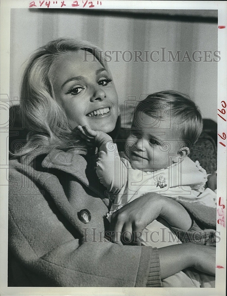 1968 Press Photo Joyce Jillson American Actress Tammy Lowry Peyton Place TV Show - Historic Images