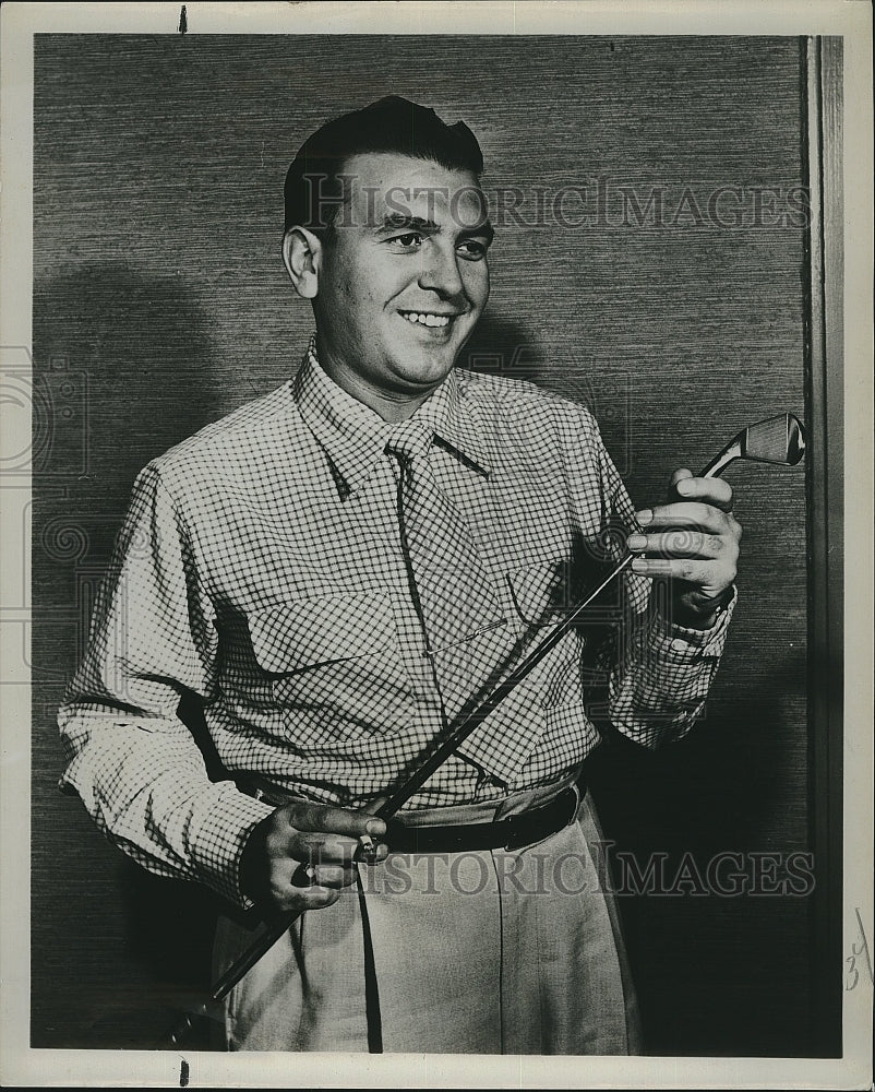 Press Photo Dennis James American TV Host Personality Actor Announcer - Historic Images