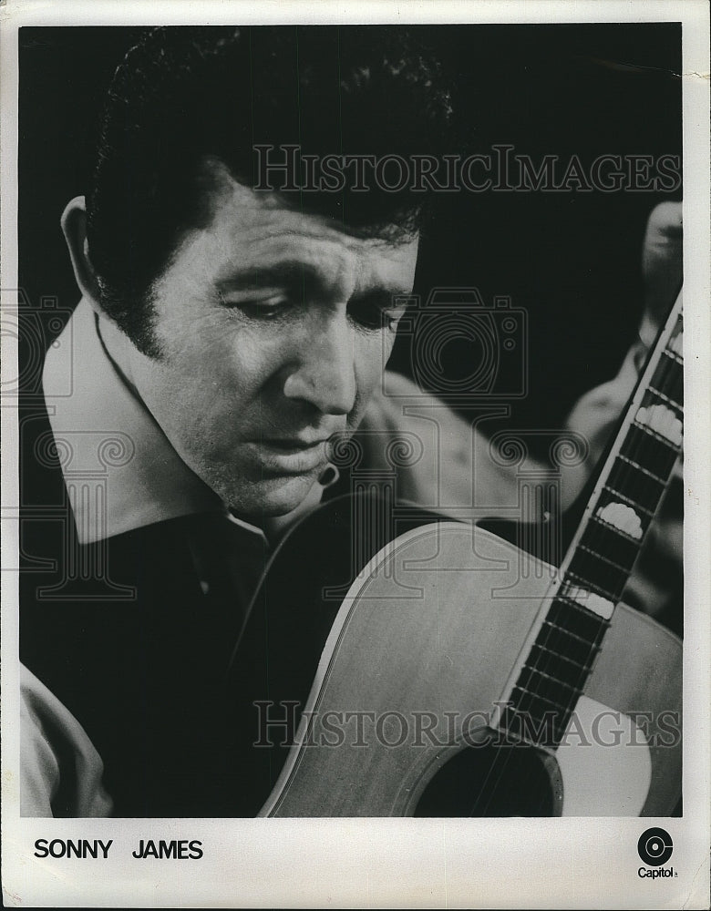 1972 Press Photo Sonny James American Country Western Singer Musician - Historic Images