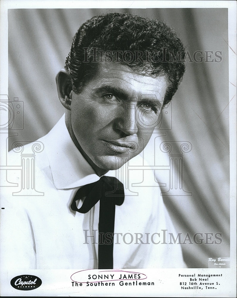 1966 Press Photo Sonny James American Country Western Singer Musician - Historic Images