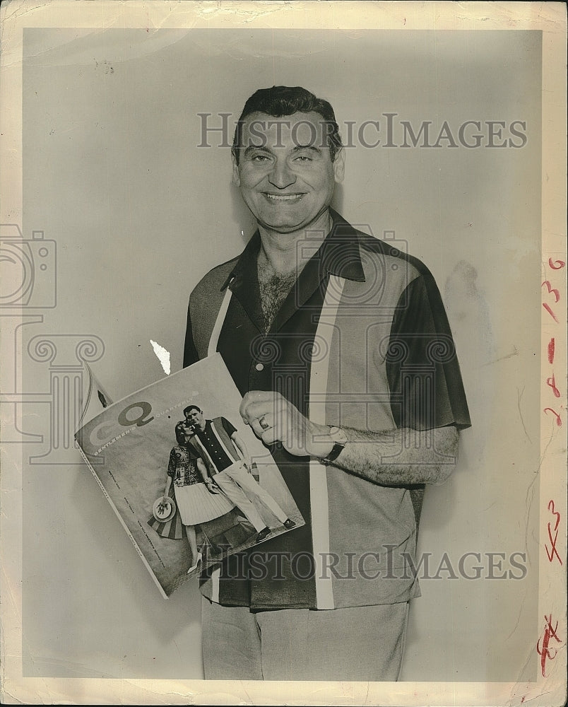 1960 Press Photo Singing Star Frankie Laine - Historic Images