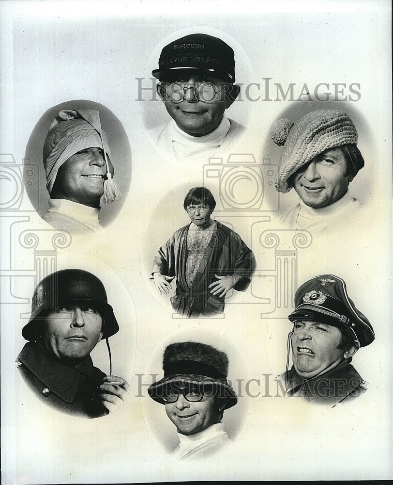 1973 Press Photo "Rowan & Martin's Laugh In" starring Arte Johnson - Historic Images