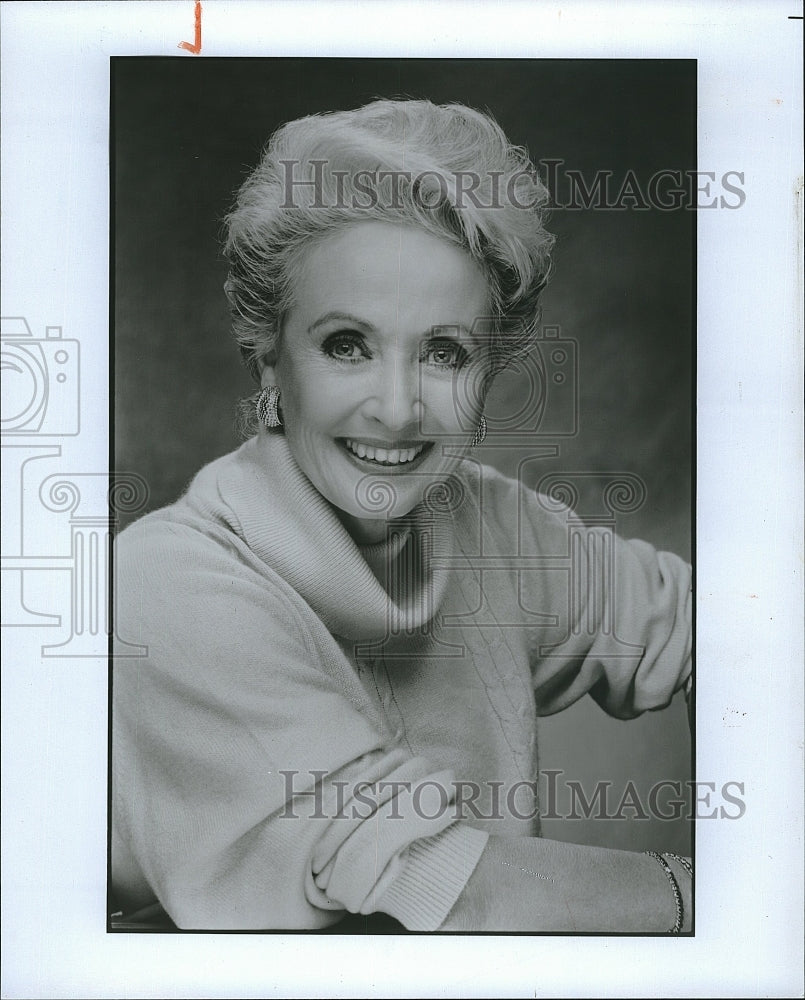1995 Press Photo Jane Powell American Actress Singer Dancer Exercise Videos - Historic Images