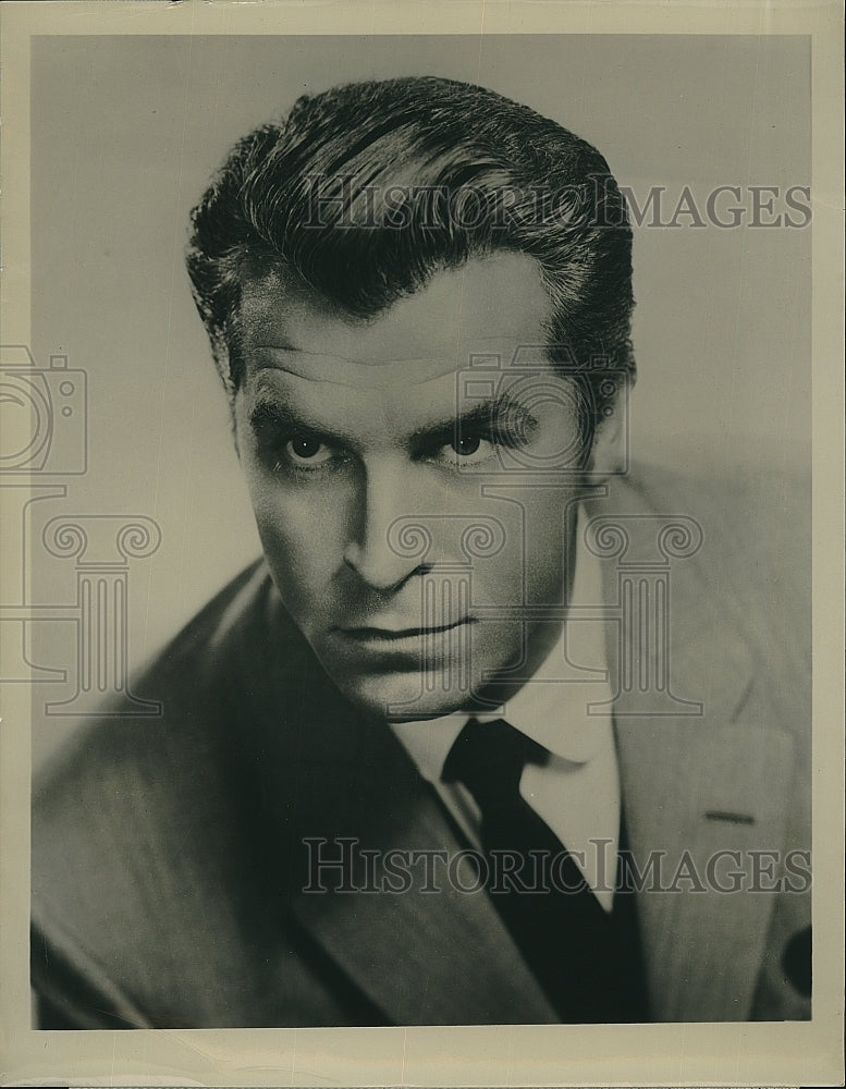 1957 Press Photo Fernando Lamas American Actor Big Record Television TV Show - Historic Images