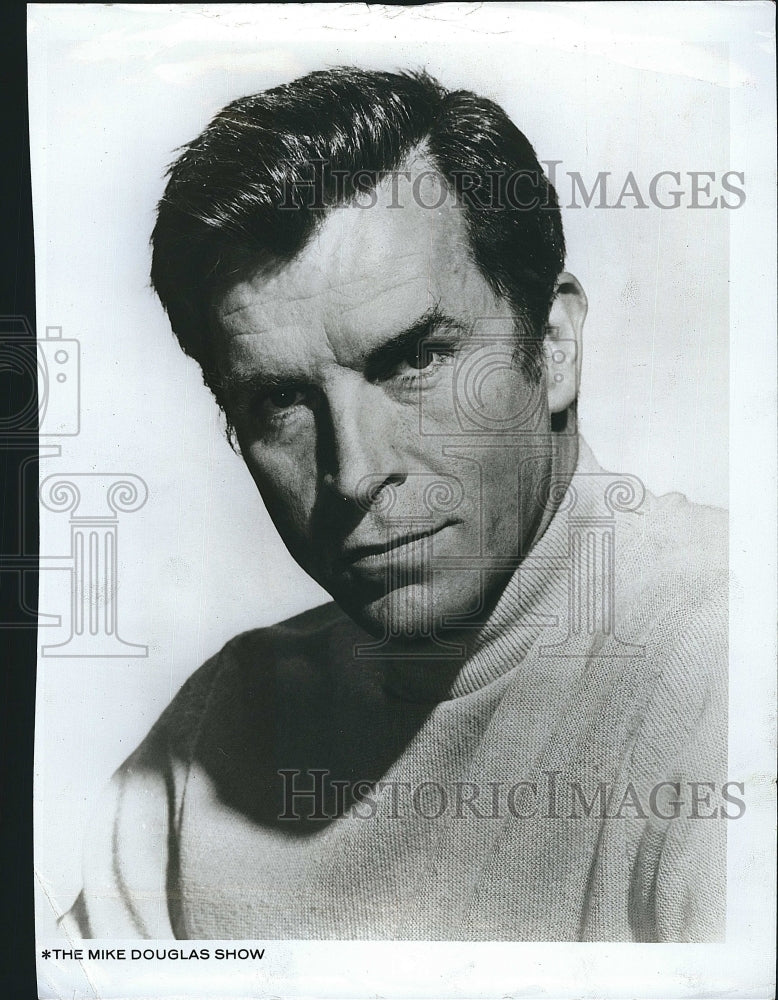 1968 Press Photo Fernando Lamas Actor Co-Host Mike Douglas Show TV - Historic Images