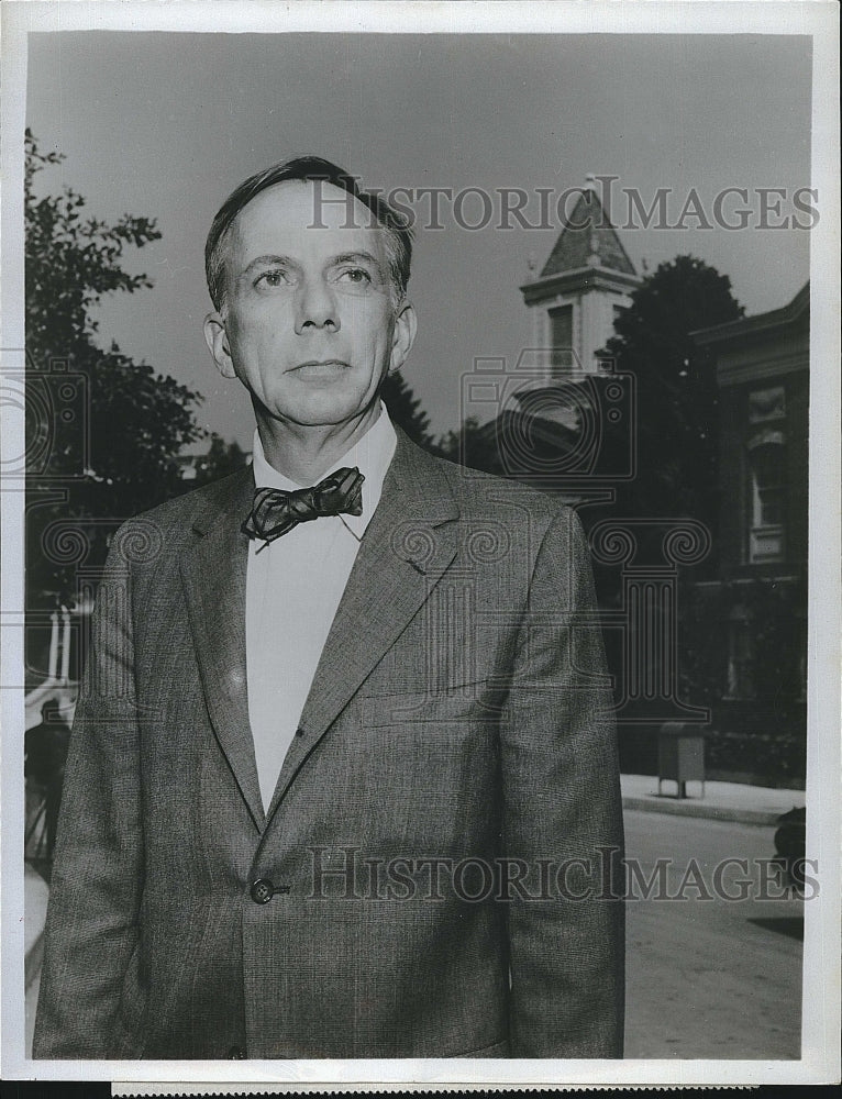 1963 Press Photo Henry Jones American Actor Stars In Channing Drama TV Series - Historic Images