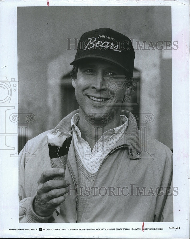 1985 Press Photo Chevy Chase Actor Stars In National Lampoon&#39;s European Vacation - Historic Images