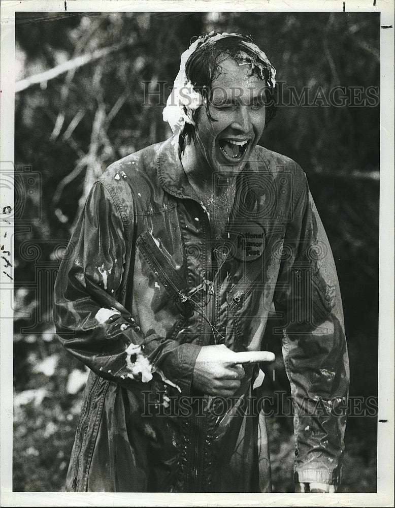 1979 Press Photo Chevy Chase American Actor National Humor Test Comedy Show - Historic Images