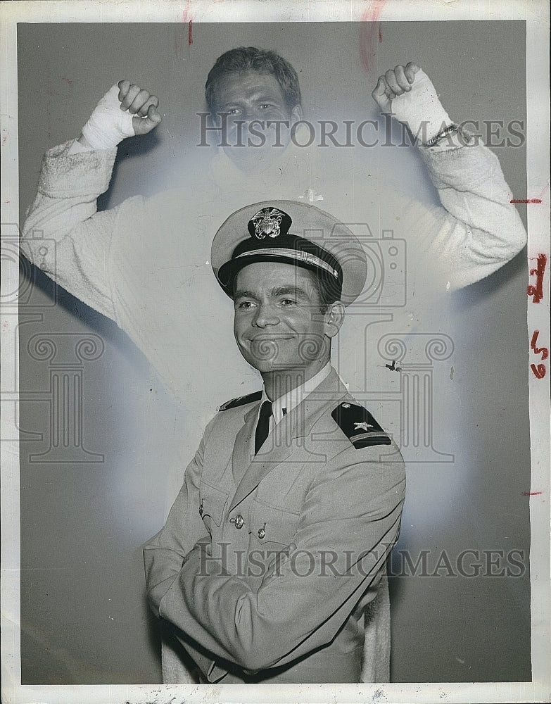 1963 Press Photo Actor Dean Jones In Uniform - Historic Images