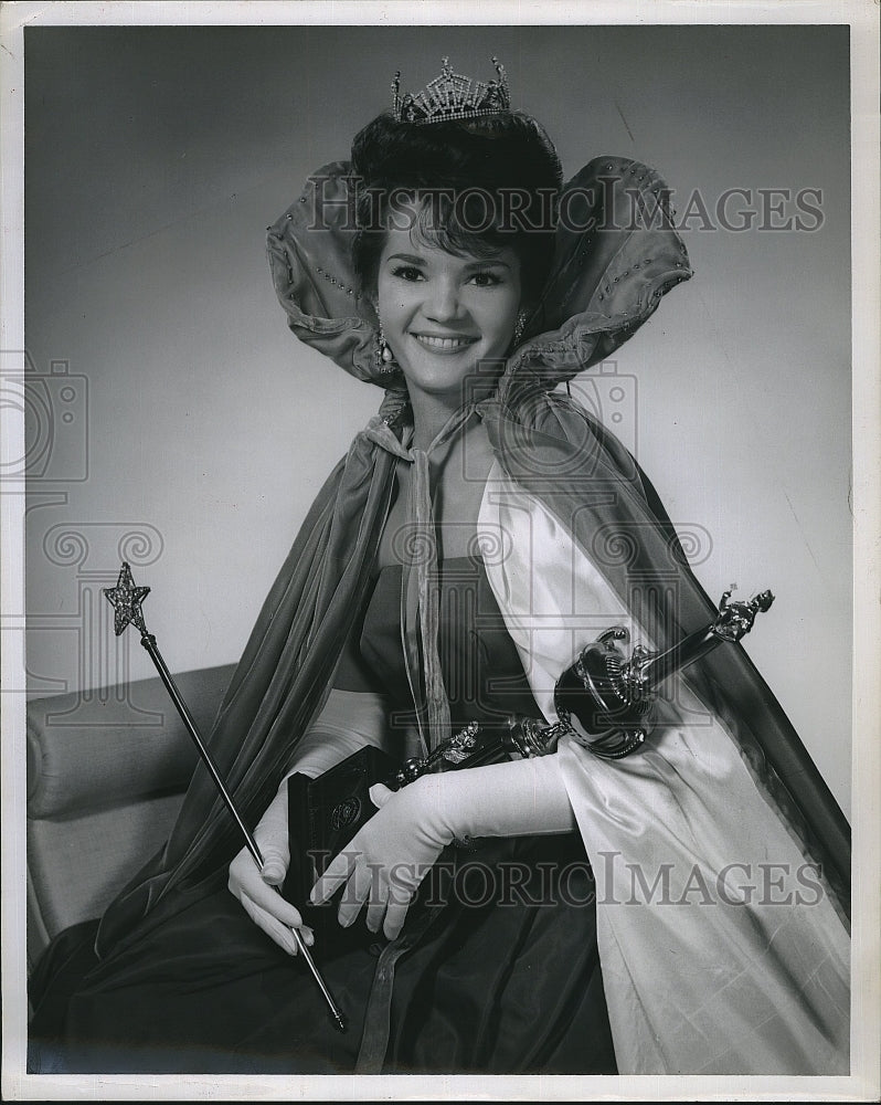 1963 Press Photo Beauty Queen Bonnie Robinette - Historic Images