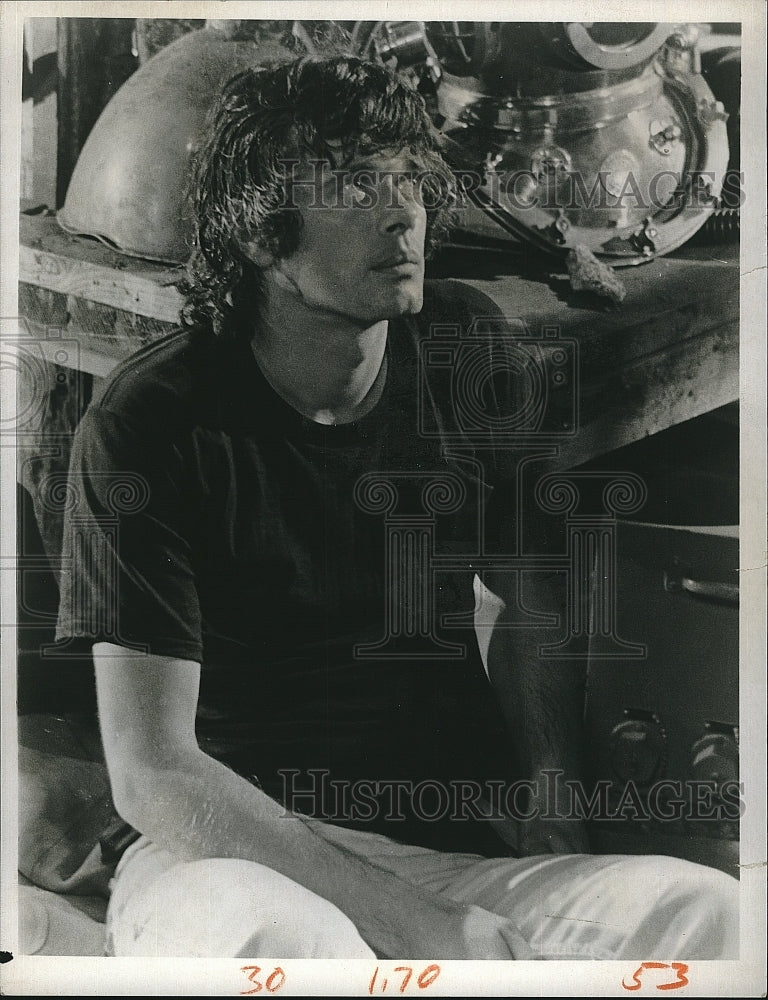 1973 Press Photo Michael Sarrazin stars in "The Groundstar Conspiracy" - Historic Images