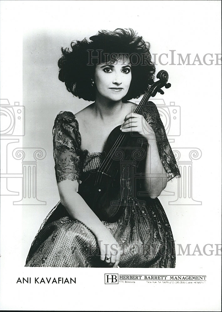 1998 Press Photo Violinist Ani Kavafian - Historic Images