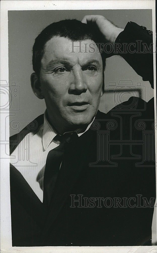 Press Photo Actor Cameron Mitchell - Historic Images