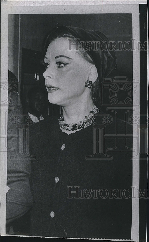 1969 Press Photo Hedy Lamarr American Actress MGM Contract Movie Star - Historic Images