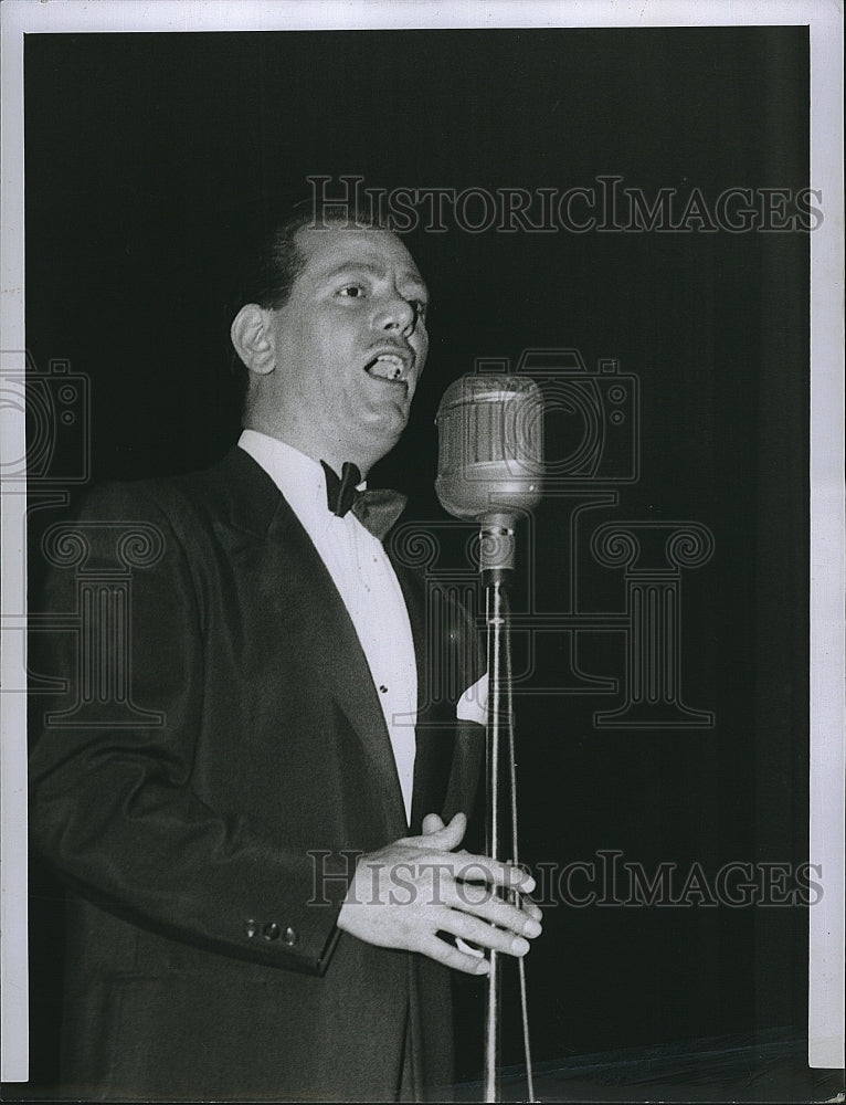 1955 Press Photo Don Dennis of Steubens - Historic Images