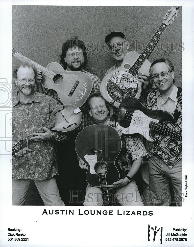 1997 Press Photo Austin Lounge Lizards - Historic Images