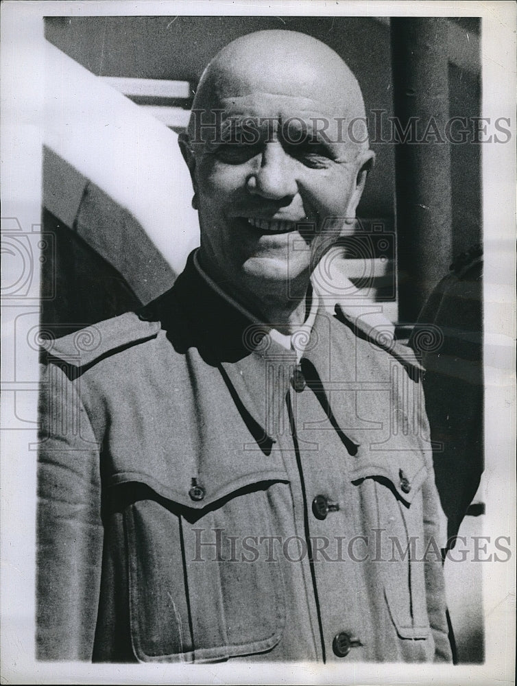 1943 Press Photo Marshal Pietro Badoglio of Italy - Historic Images