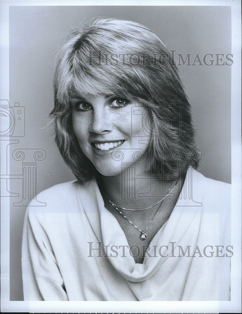 1983 Press Photo Leah Ayres Stars In "9 To 5" - Historic Images