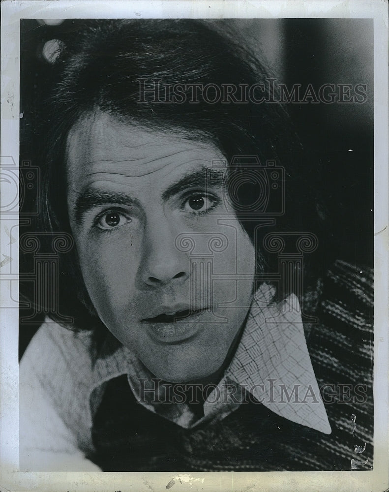 1974 Press Photo Actor Robert Klein - Historic Images