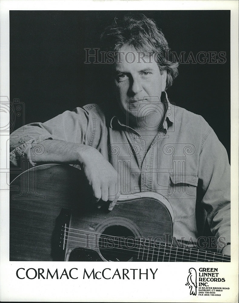 Press Photo Author &amp; Music Artist Cormac McCarthy - Historic Images