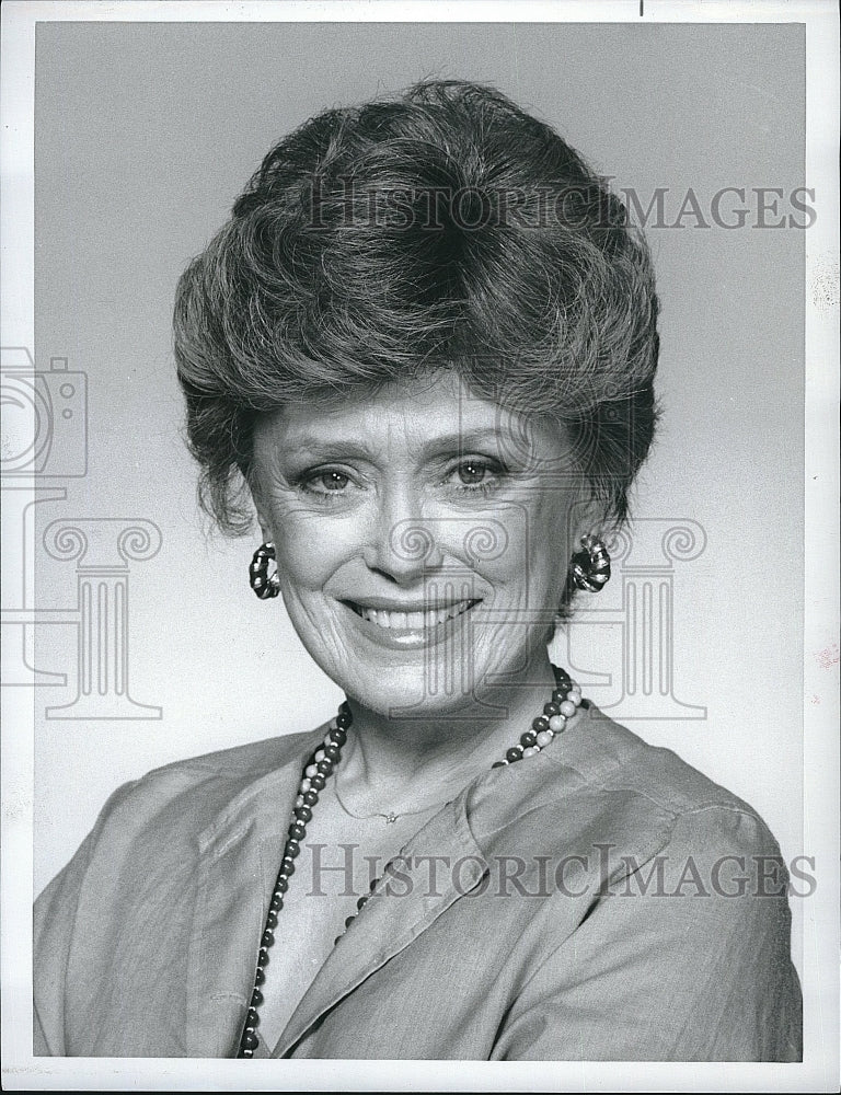 Press Photo Actress Rue McClanahan The Golden Girls - Historic Images