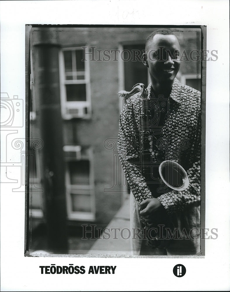 1997 Press Photo Musician Teodross Avery - Historic Images