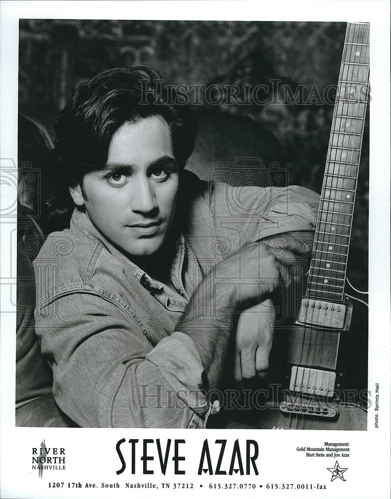 Press Photo Country musician, Steve Azar to perform - Historic Images