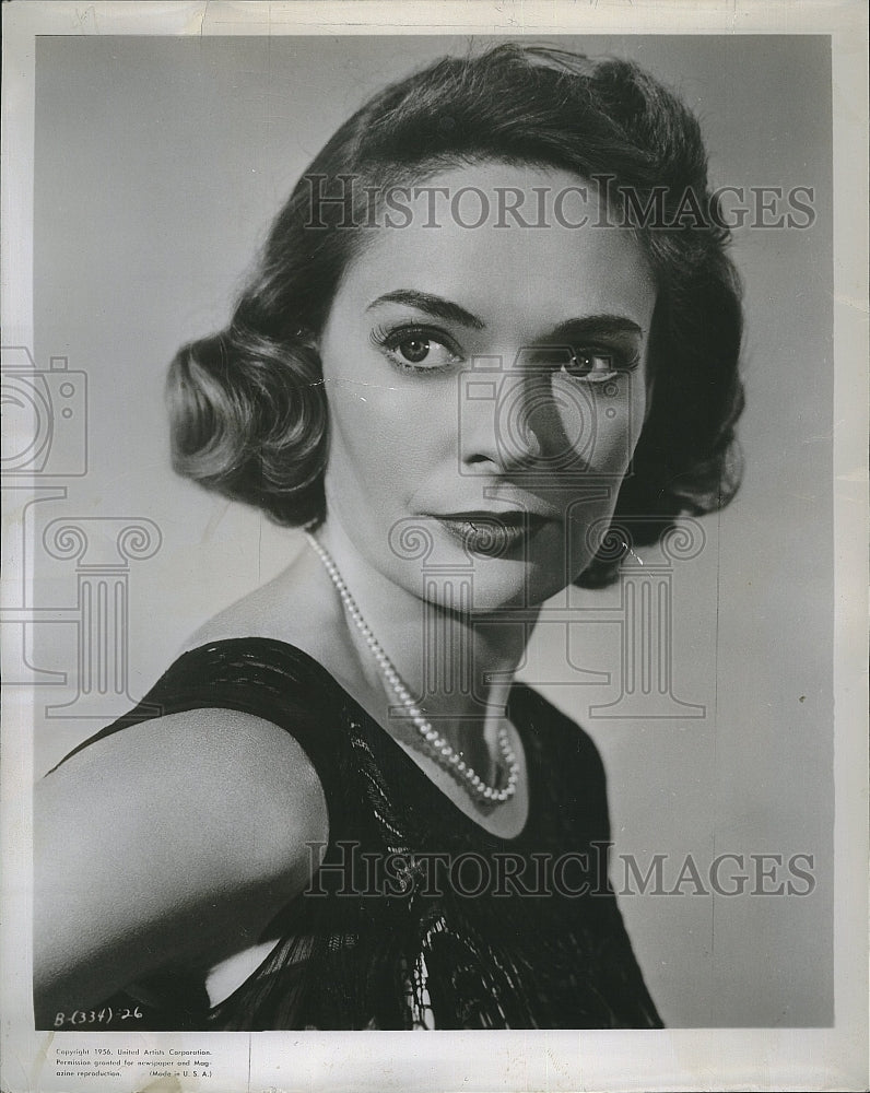 1956 Press Photo  Actress Doe Avedon for Warner Bros Pictures "The Boss'" - Historic Images