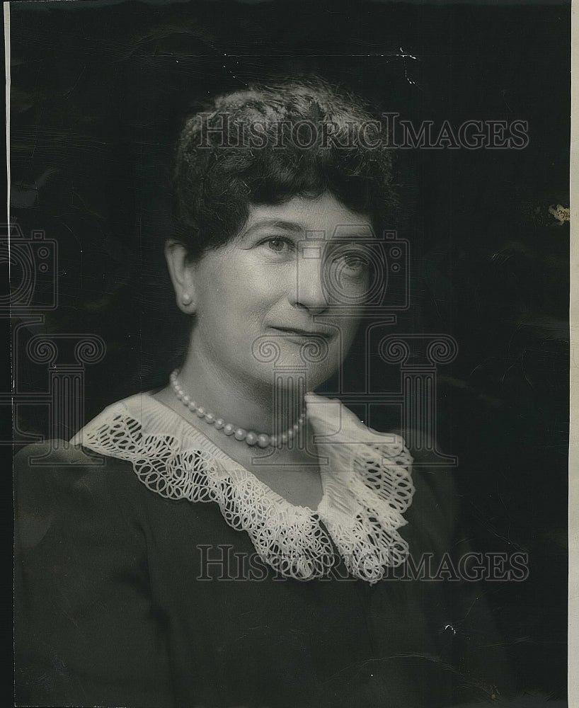 1952 Press Photo Mrs. Charles E. Bacon National Cathedral Association - Historic Images