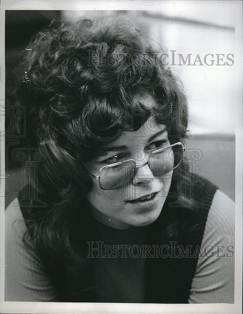 1972 Press Photo Drug Courier Turned Artist Pat Ayles - Historic Images