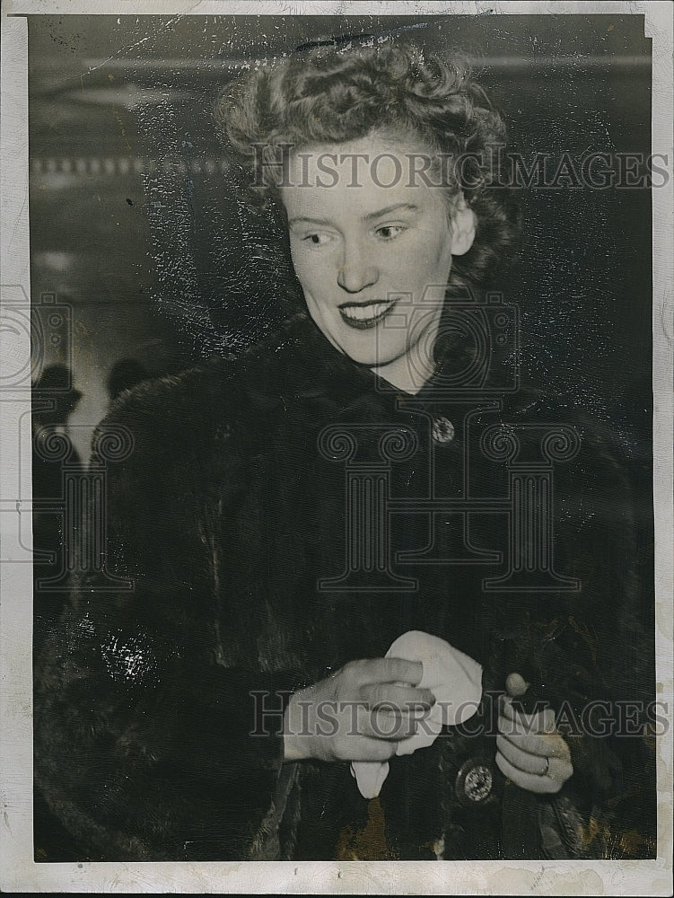 1945 Press Photo Mrs. Agnes Flynn Dempsey - Historic Images