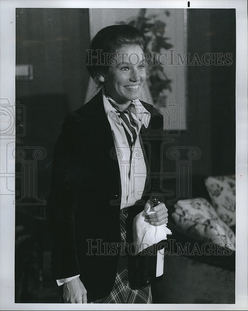 1977 Press Photo Trish Van Devere in "Sharon:  Portrait of a Mistress" - Historic Images