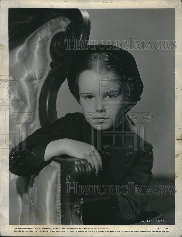 1949 Press Photo &quot;Enchantment&quot; starring Gigi Perreau - Historic Images