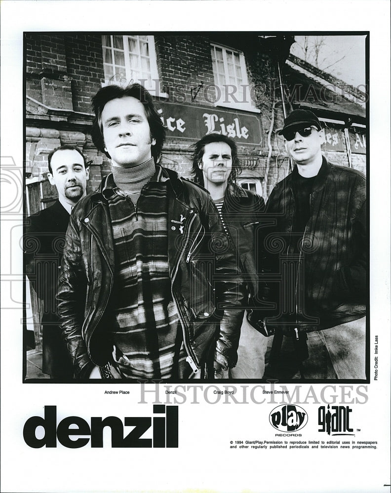 1994 Press Photo &quot;Denzil&quot;, Andrew Place, Denzil, Craig Boyd, Steve Ennover - Historic Images