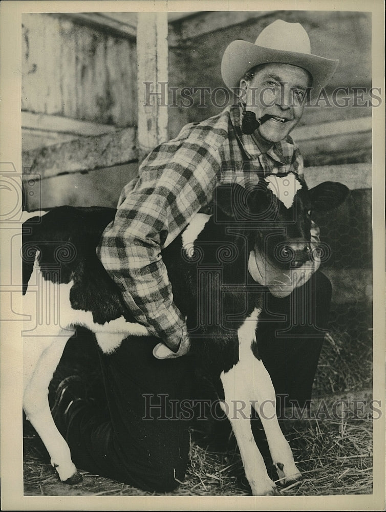 1969 Press Photo &quot;The Land&quot; starring Chet Huntley - Historic Images