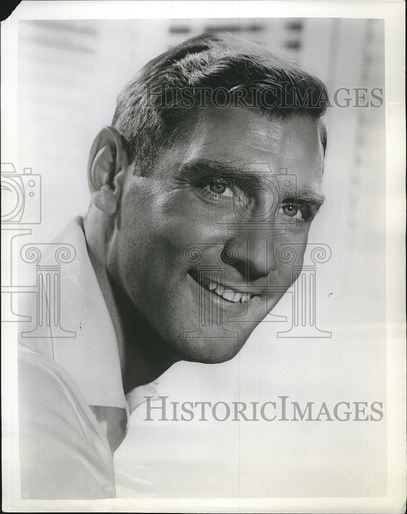 1963 Press Photo actor Robert Elston, featured in &quot;Memo&quot; at Wilbur Theatre - Historic Images