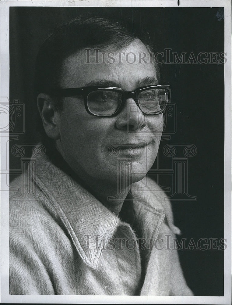 Press Photo Ross Hunter Actor Producer of &quot;A Family Upside Down&quot; - Historic Images