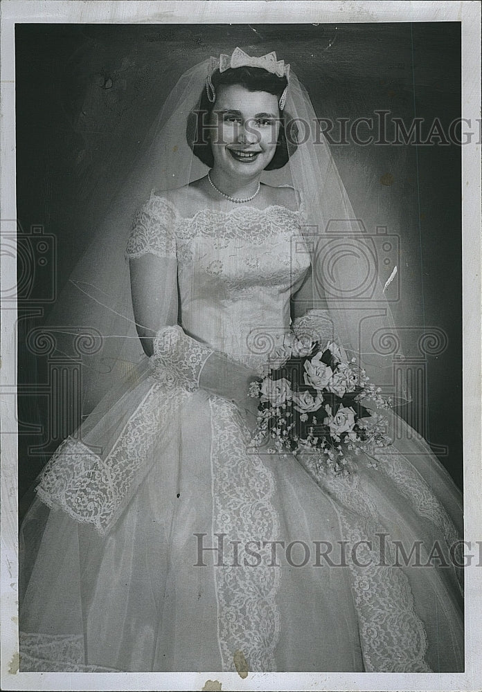 1959 Press Photo Mrs. Edgar P. Huntongons Katherine M. Anderson - Historic Images