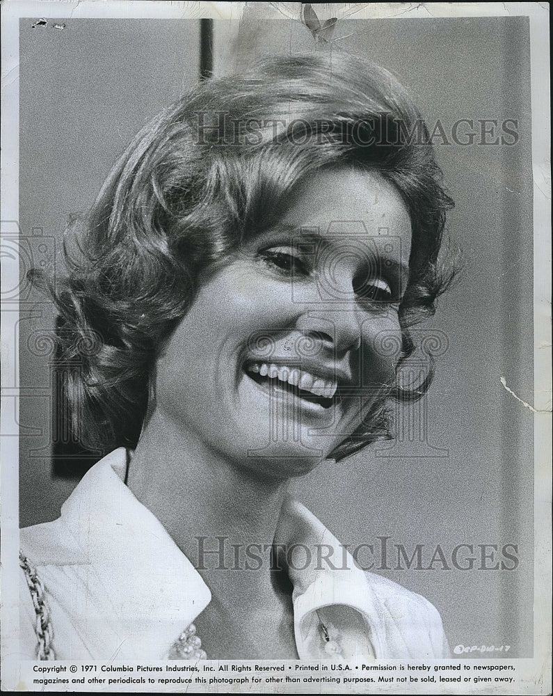 1971 Press Photo Actress Marion McCargo for &quot;Doctors Wives&quot; - Historic Images