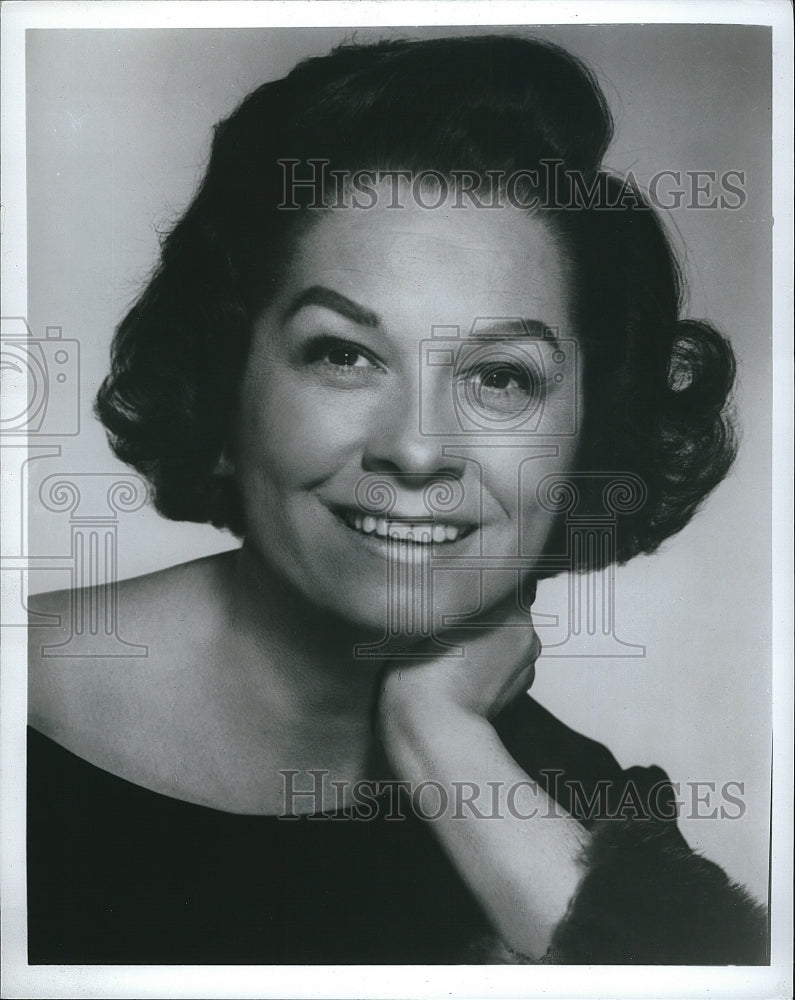 1971 Press Photo Mary McCarty Actress Comedian - Historic Images