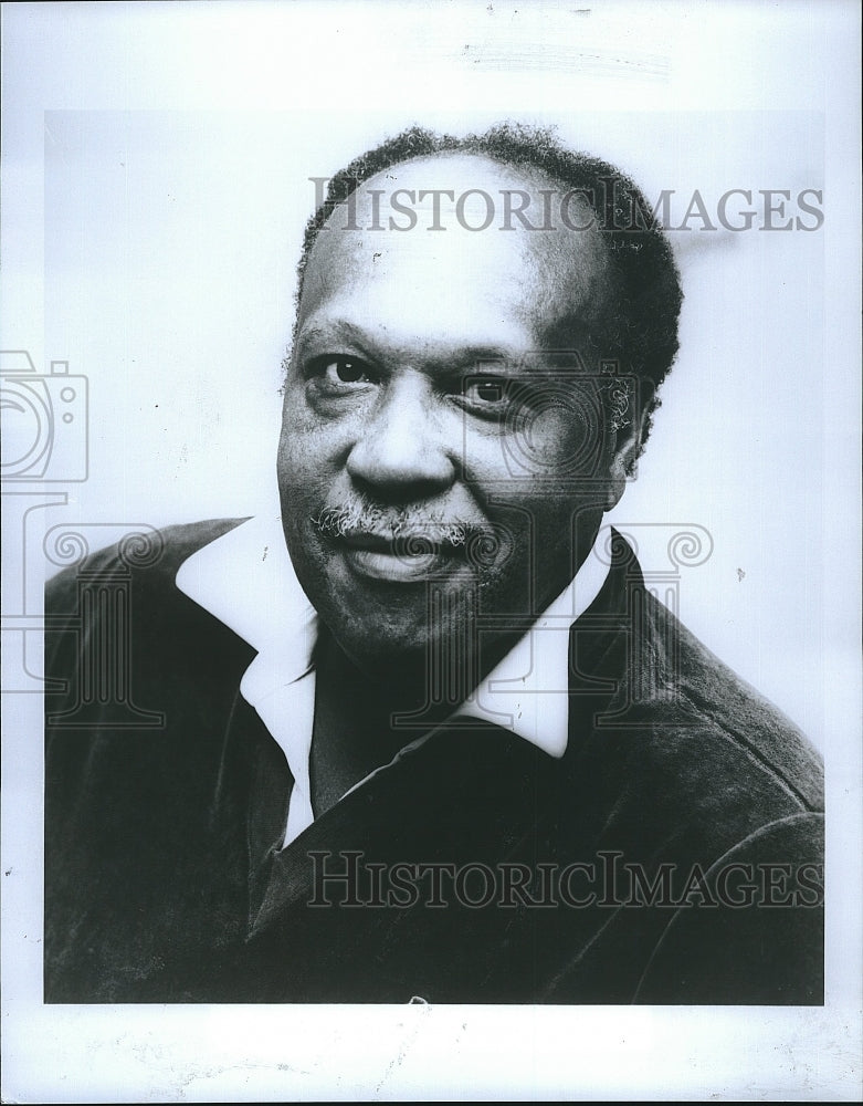 Press Photo Jazz musician, Les McCann for Music Masters - Historic Images