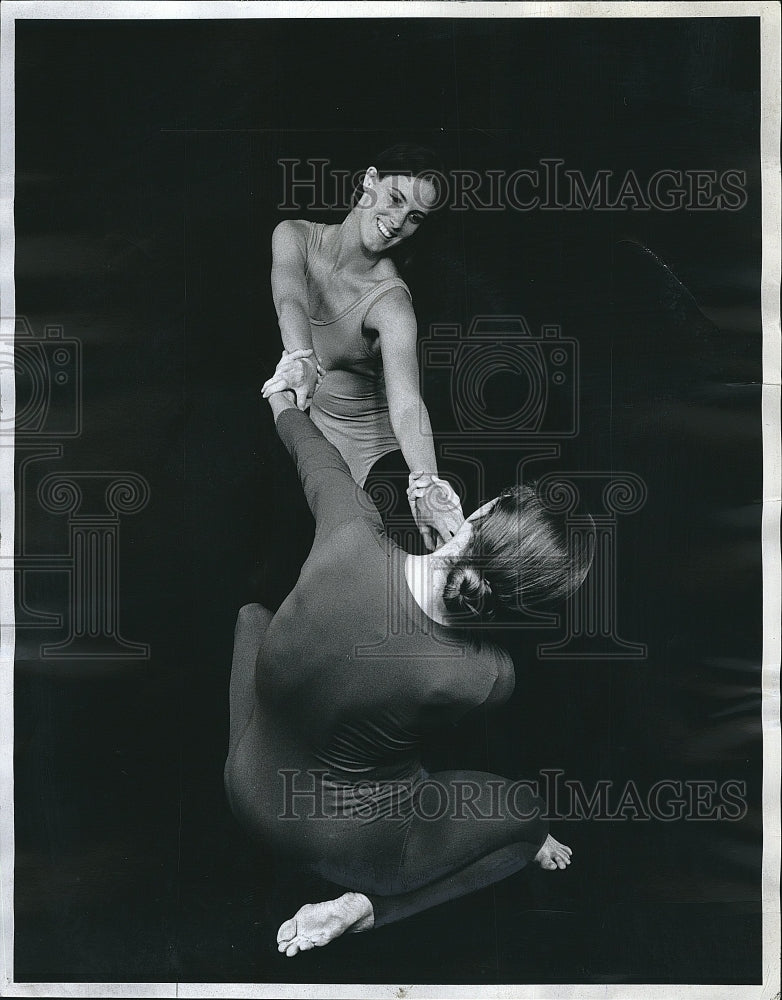 1974 Press Photo Dancer Julie Ince In "Jazz Dance" - Historic Images