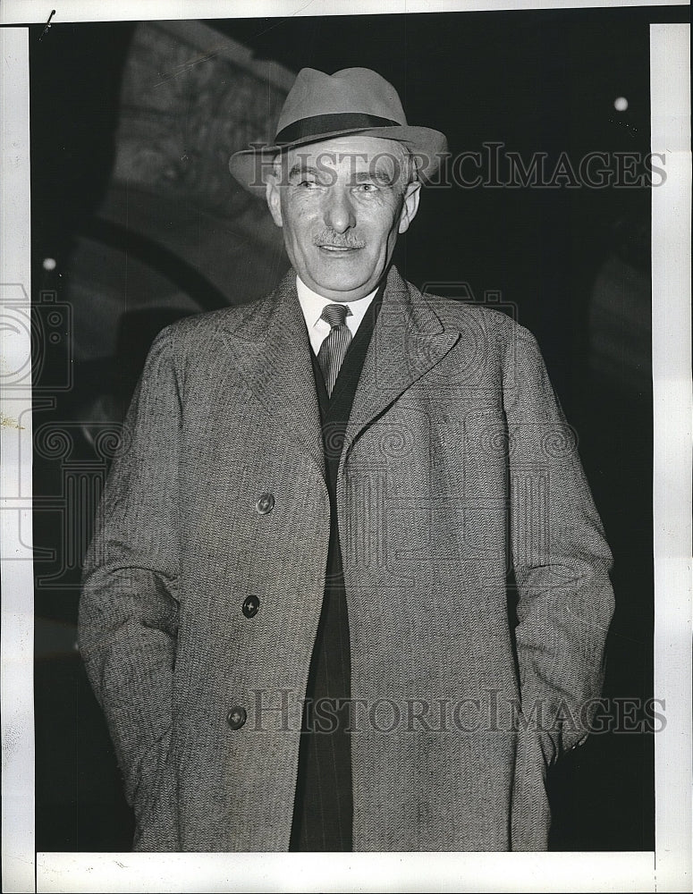 1939 Press Photo Minister Vladimir Hurban Of Czechoslovakia - Historic Images